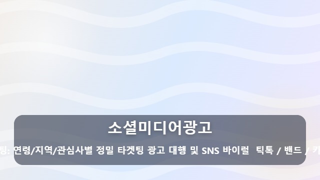 소셜미디어광고 소셜미디어광고 집행 후 반드시 체크해야 할 5가지 효율 관리법 대표 이미지